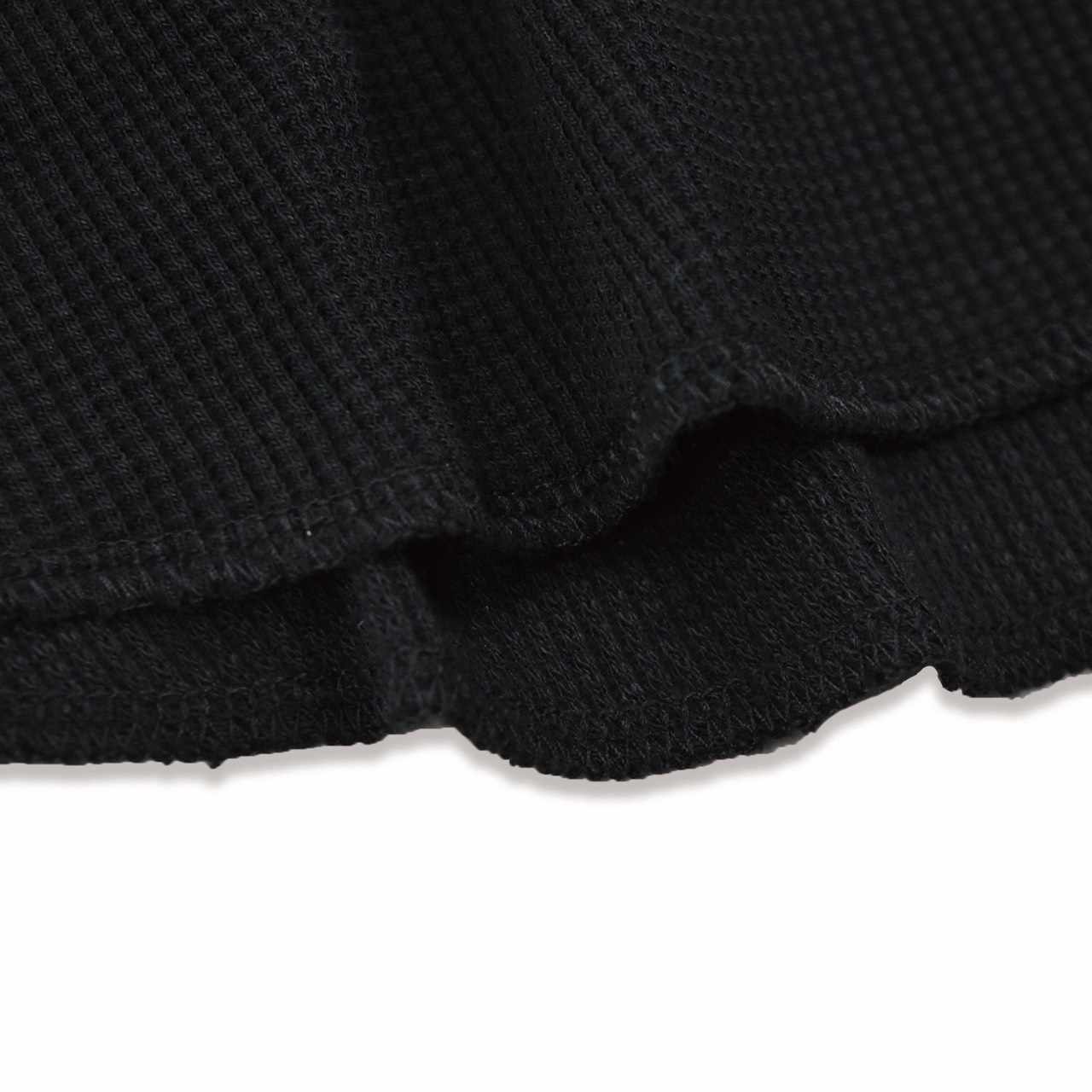 SWASHES LOGO WAFFLE HENLEY L/S Tee(華夫格/黑)7