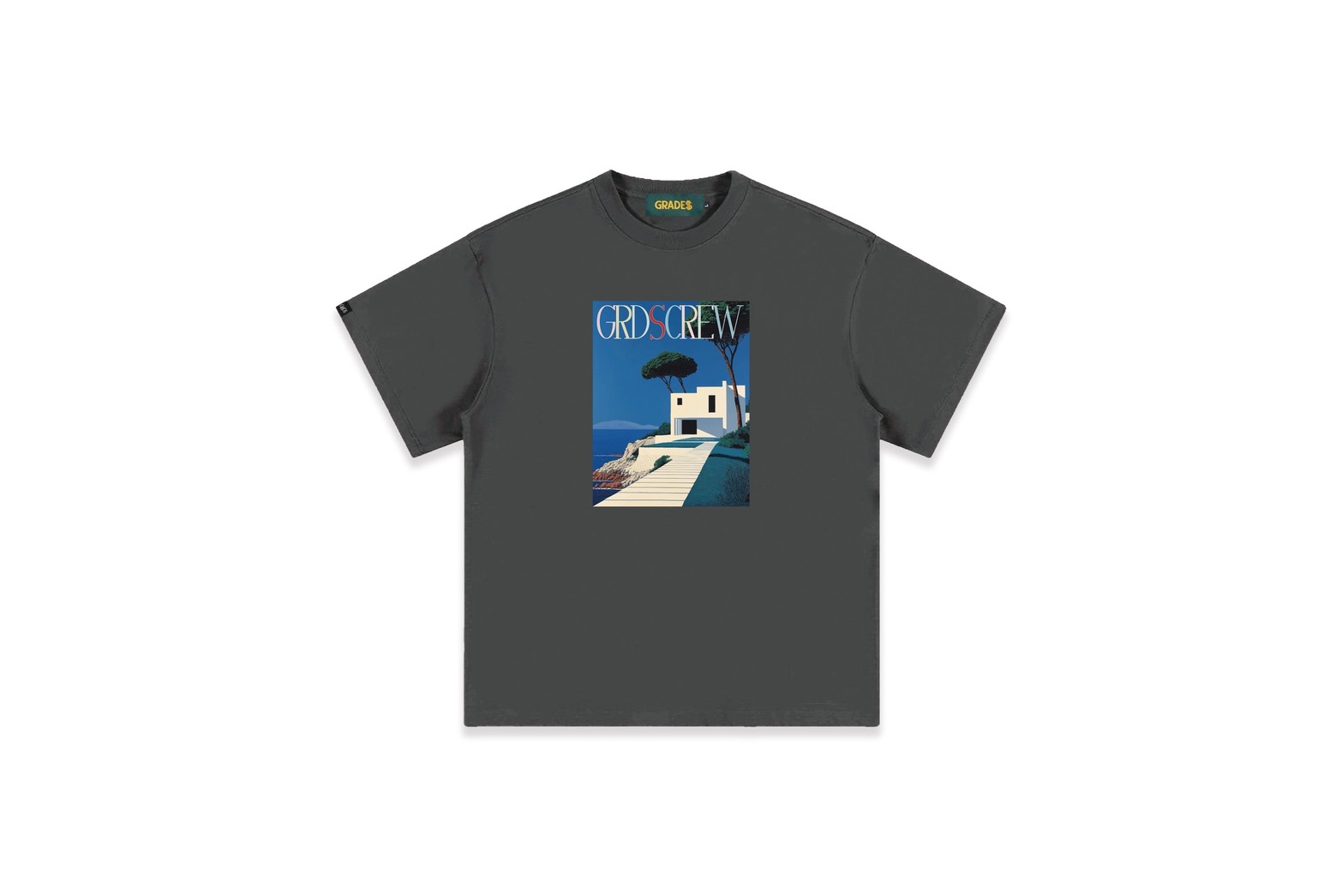 CLIFFSIDE VILLA T-Shirt(灰)1