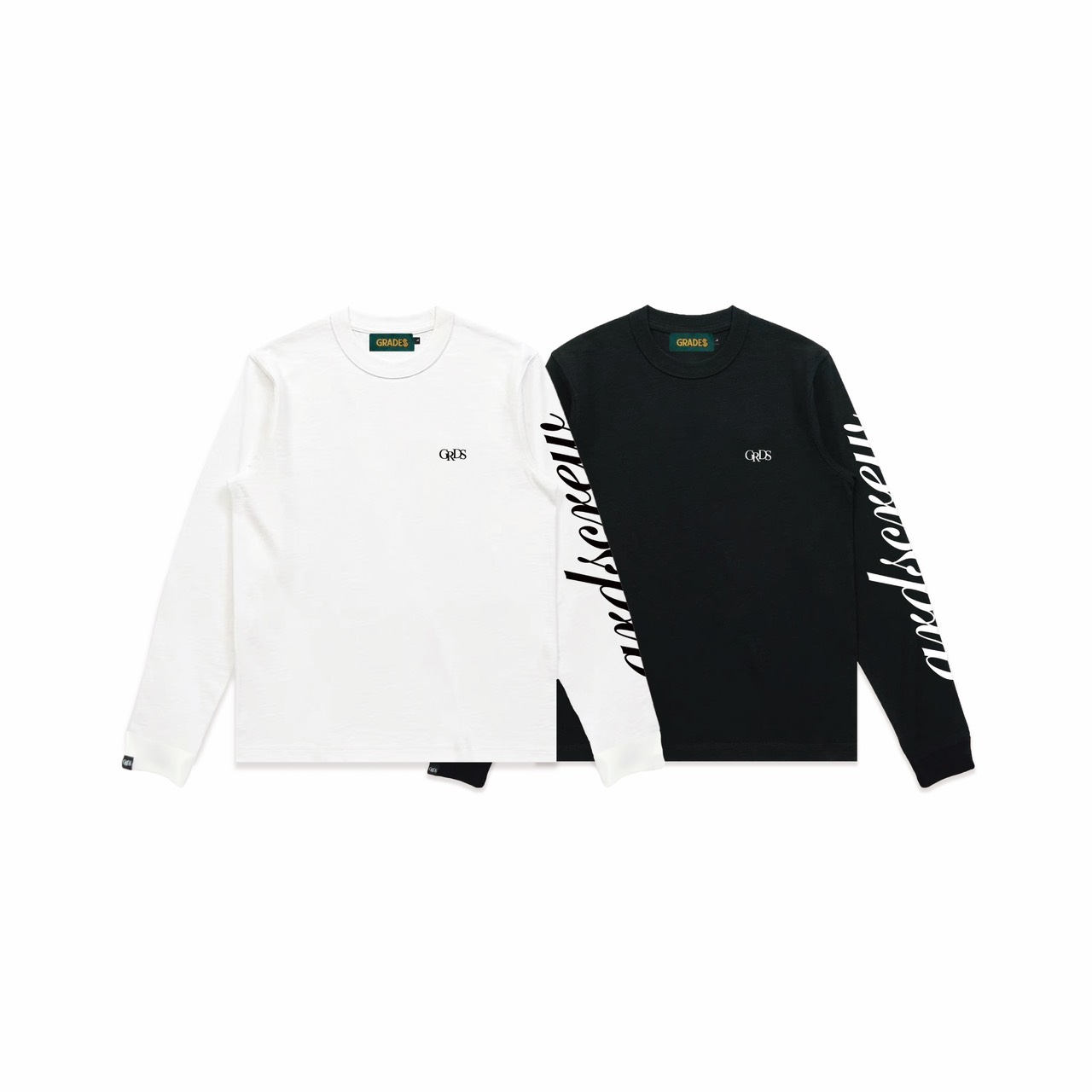 SCRIPT SLEEVE L/S Tee(黑)6