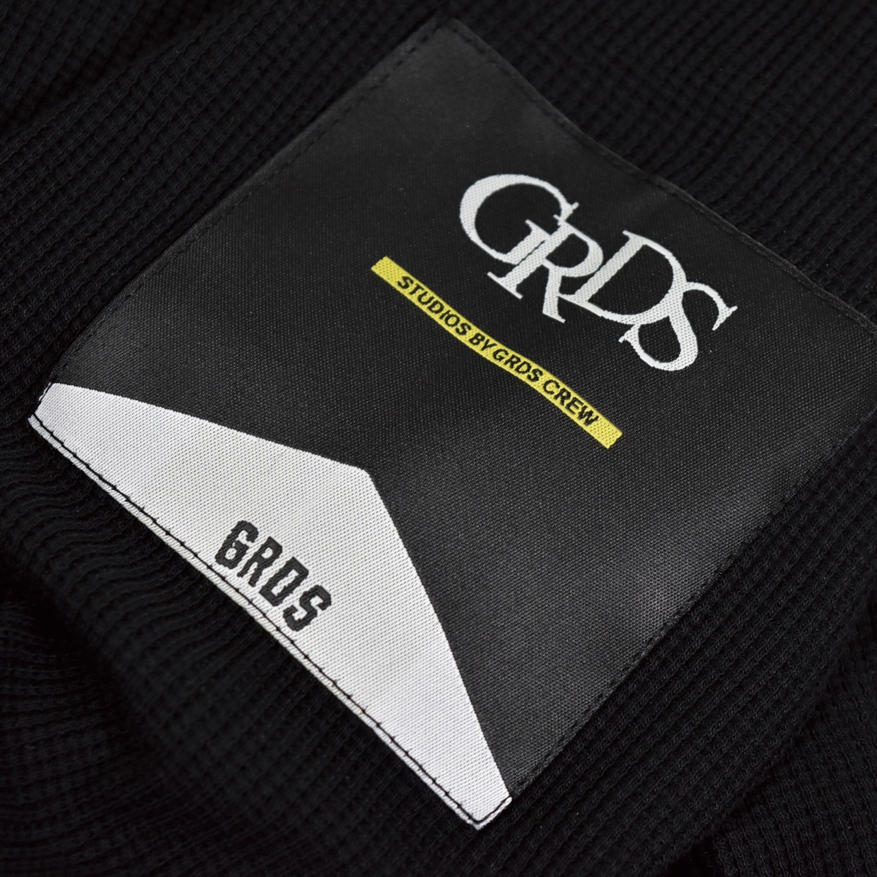 SWASHES LOGO WAFFLE HENLEY L/S Tee(華夫格/黑)6