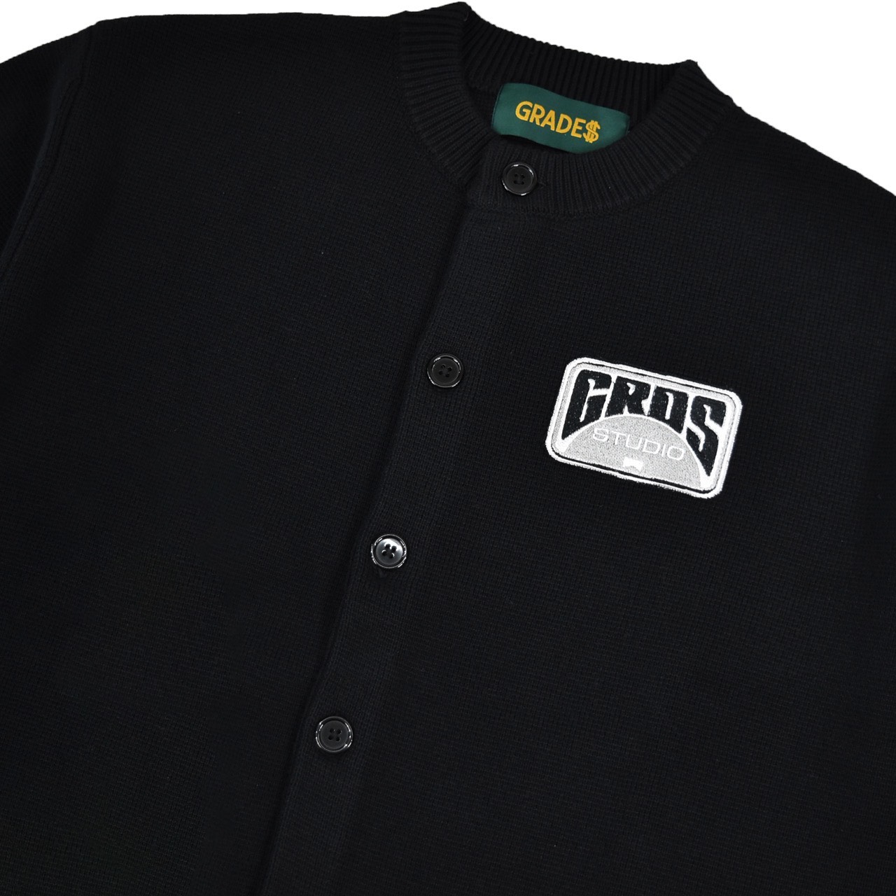 ROUTE MARKER KNIT JACKET(黑)2