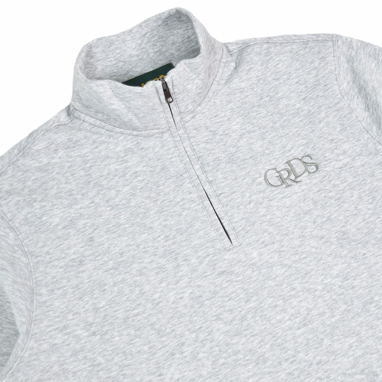 CLASSIC LOGO HALF ZIP SWEATSHIRT(灰)2