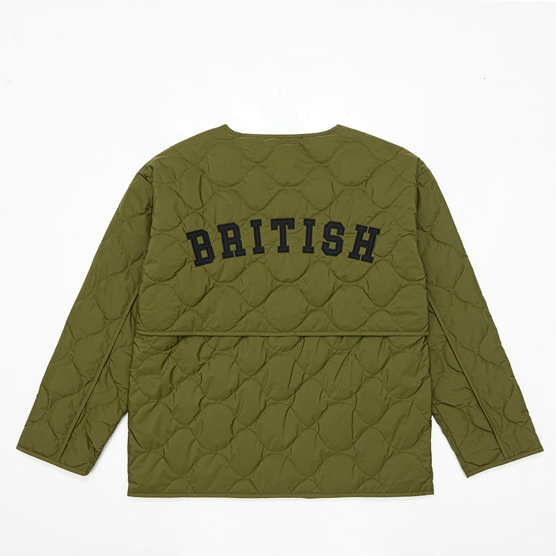 KANGOL袋鼠水波紋鋪棉外套