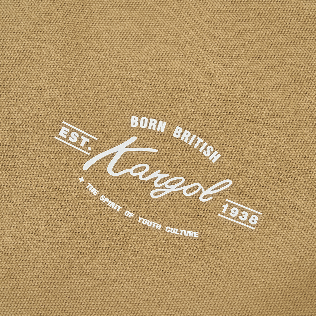 KANGOL帆布側背包-卡