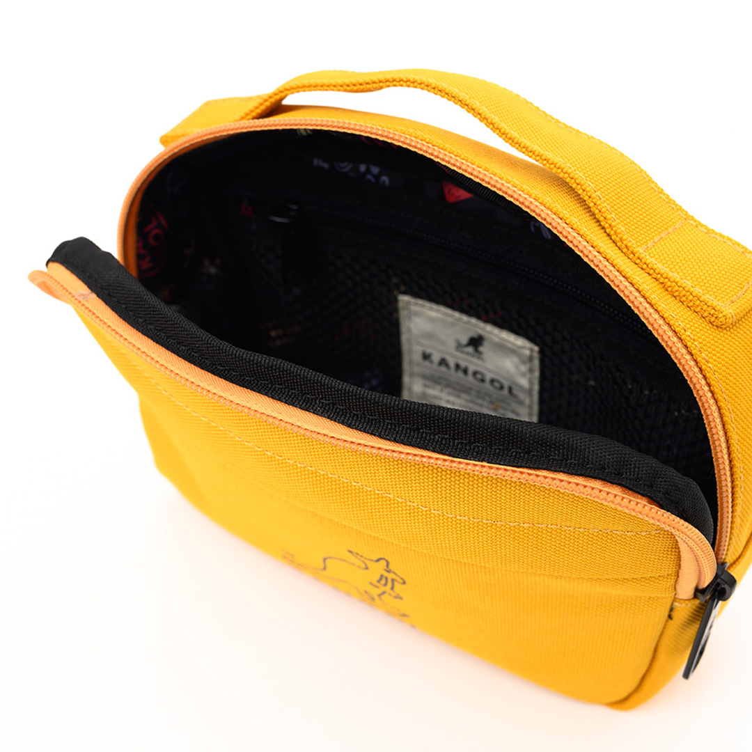 KANGOL袋鼠基本後背包-黑