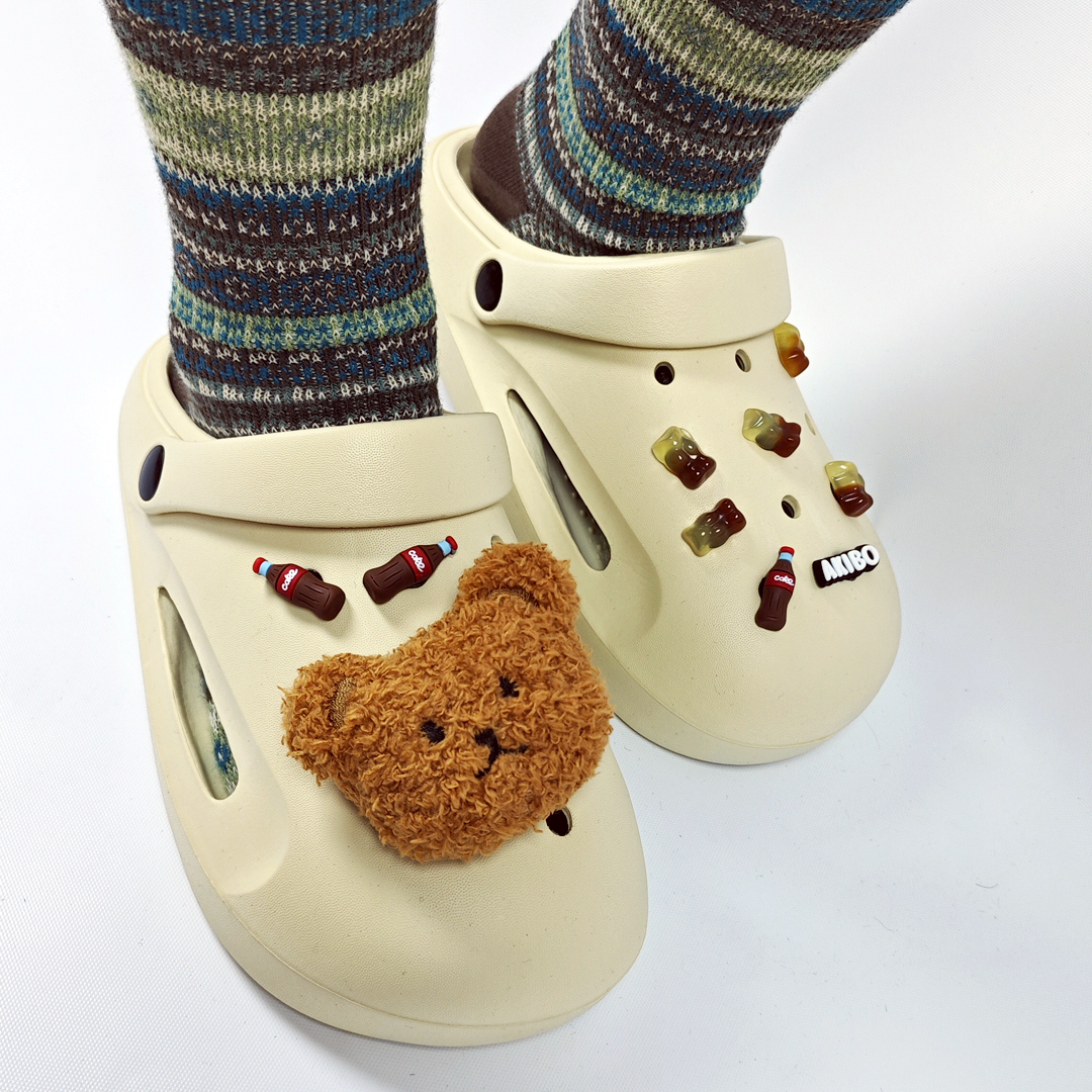 AKIBO可樂軟糖款洞洞鞋扣 (九件組)