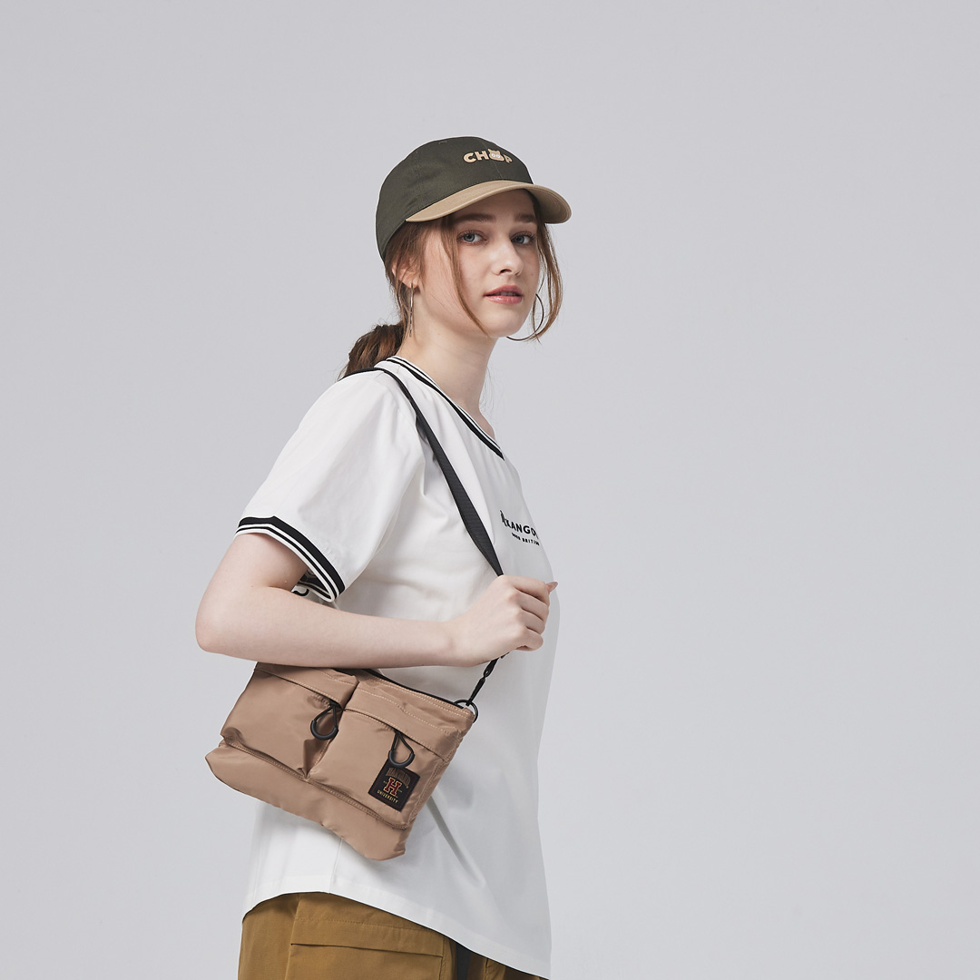 NCAA-哈佛大學Harvard織標扁側背包-卡