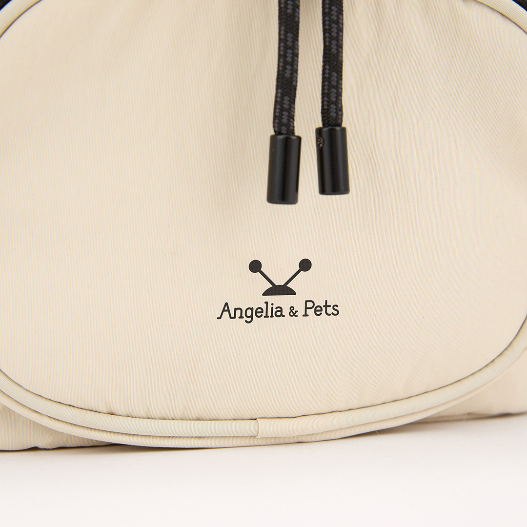 Angelia&Pets輕撥水束包-淺卡其