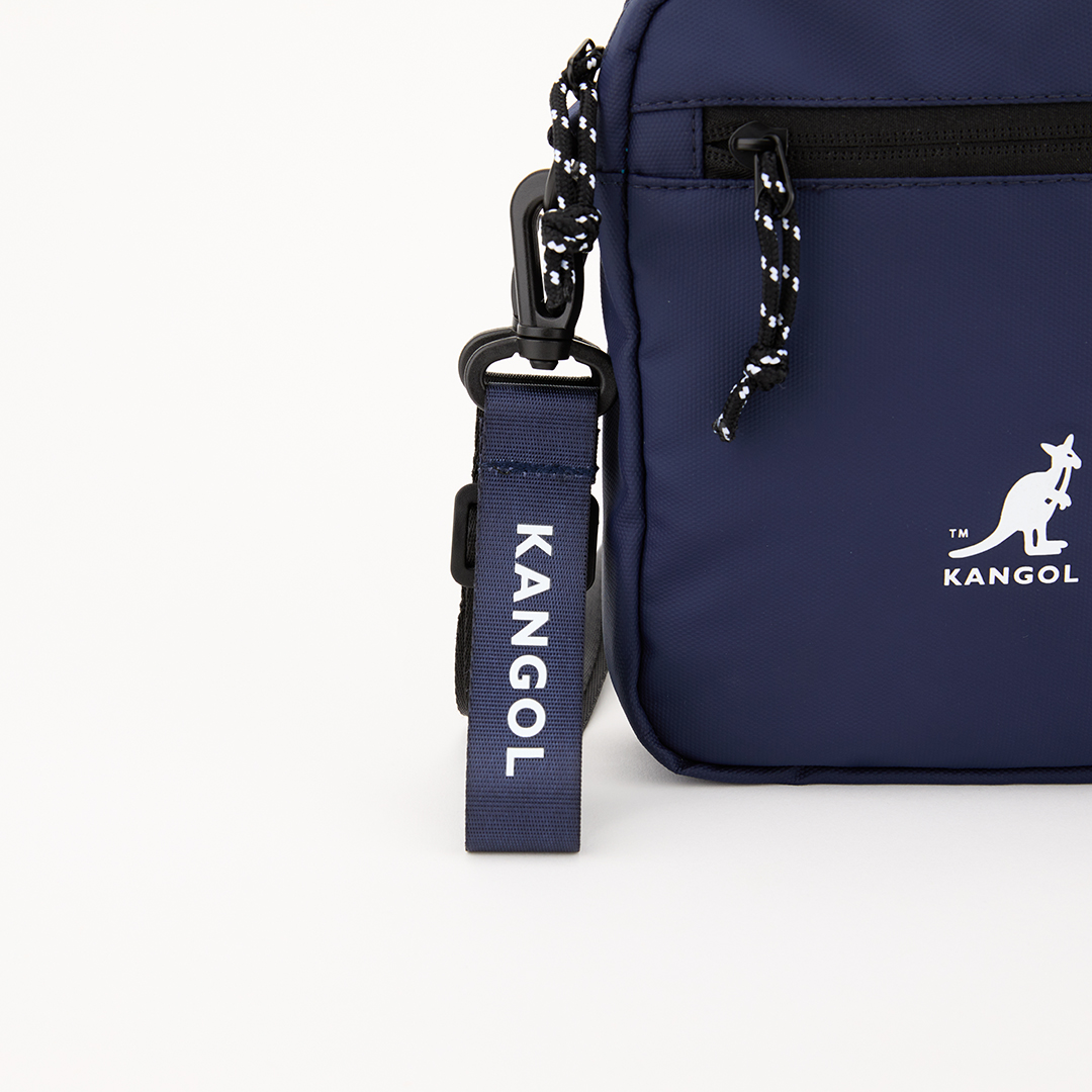 KANGOL袋鼠基本後背包-黑