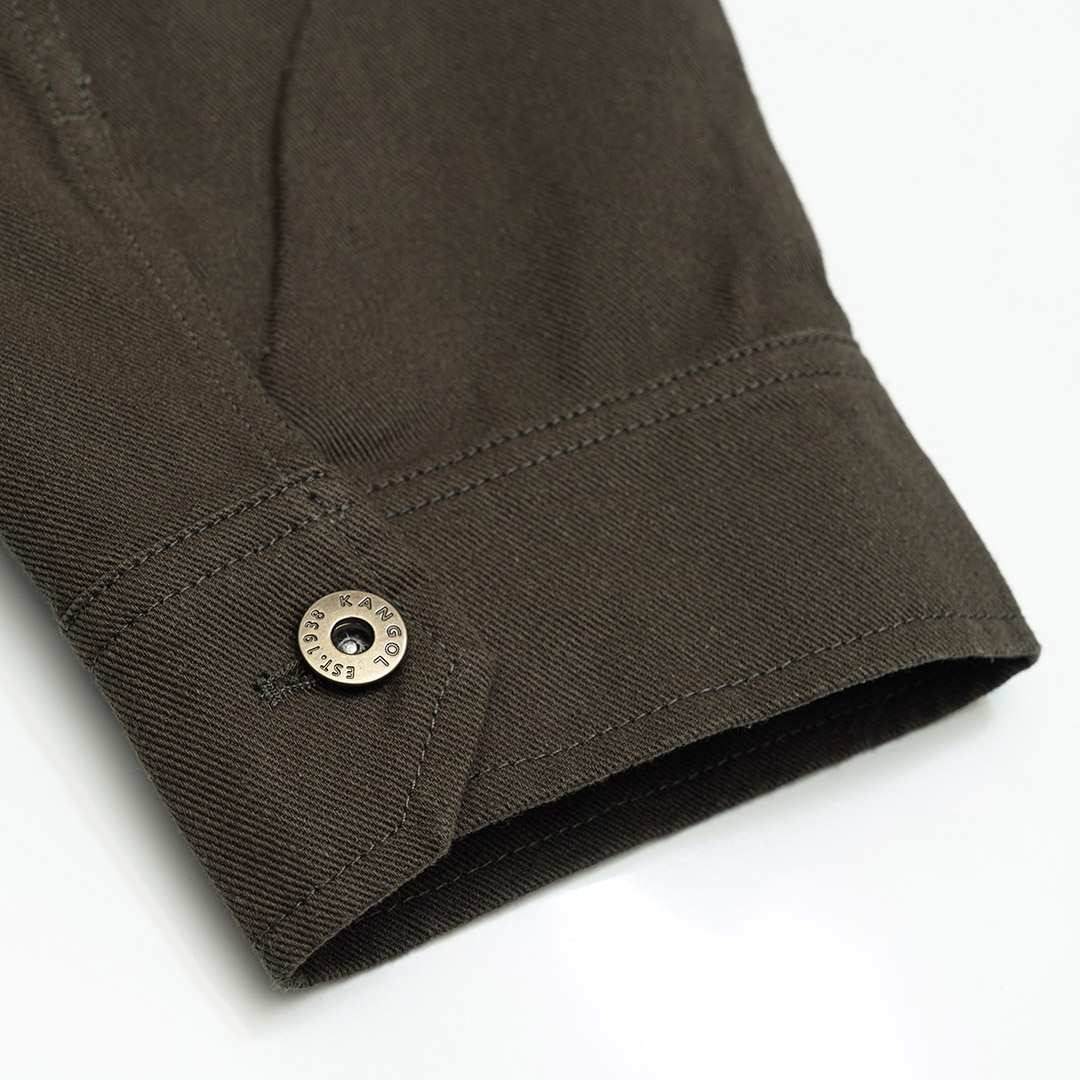 KANGOL袋鼠復古口袋襯衫外套