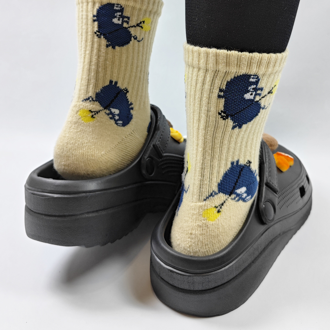 AKIBO餅乾洞洞鞋-經典黑(中性款、輕量、耐走、兩穿、防水) 