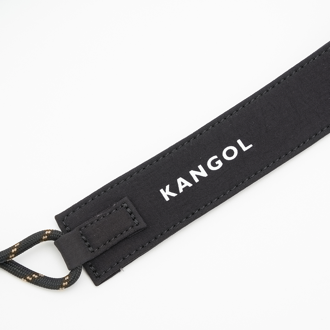 KANGOL水洗尼龍雲朵包-深藍