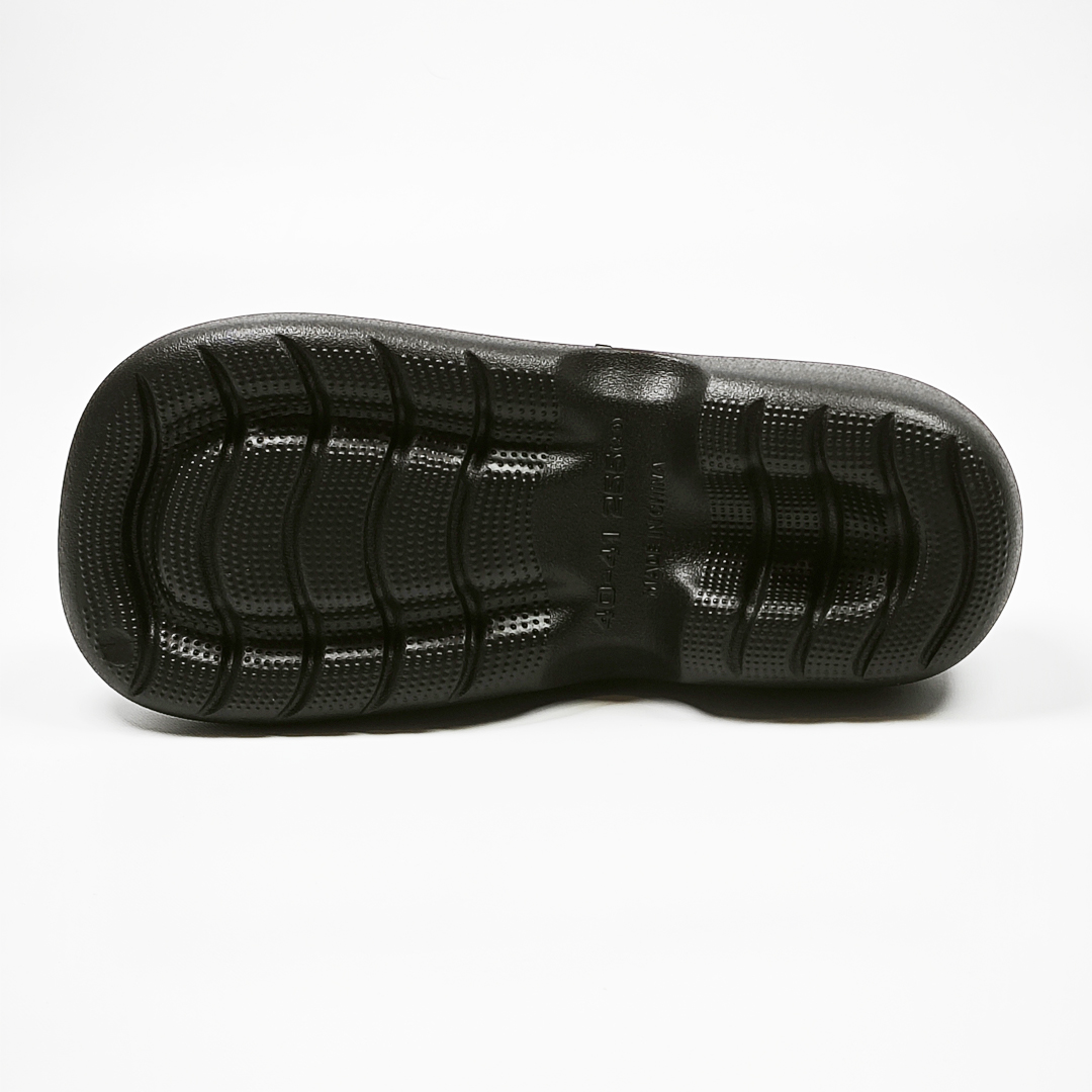 AKIBO清新穆勒鞋-經典黑(女款、輕量、耐走、防水)