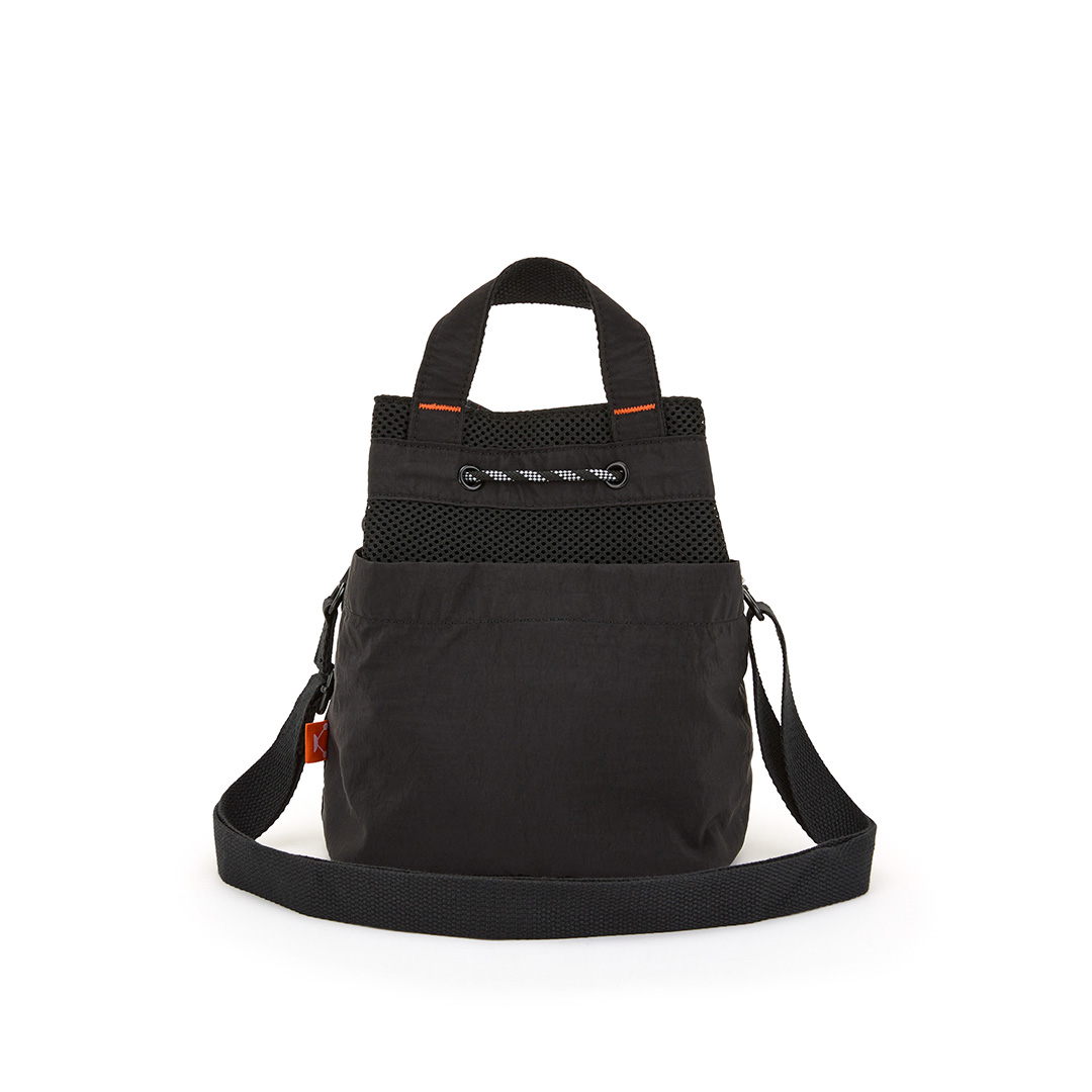 Angelia&Pets輕撥水束包-黑