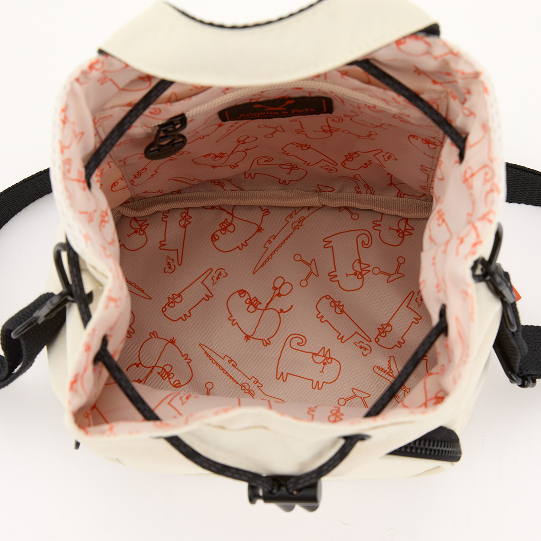 Angelia&Pets輕撥水束包-淺卡其