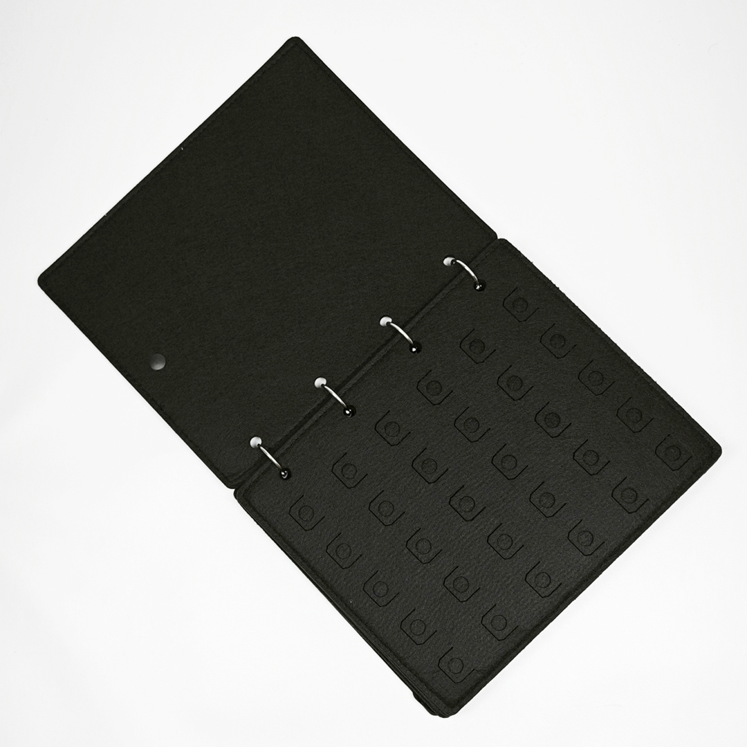 AKIBO洞洞鞋扣收納本