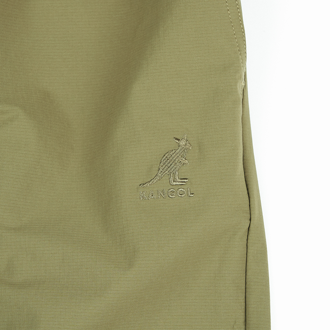 KANGOL袋鼠涼感高彈休閒長褲-卡