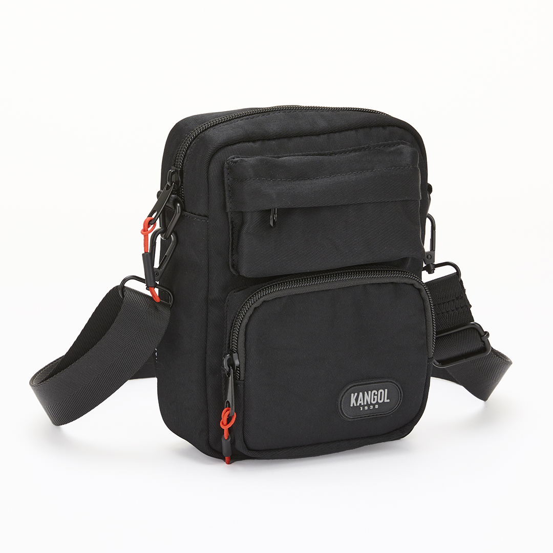 KANGOL袋鼠側背尼龍相機包