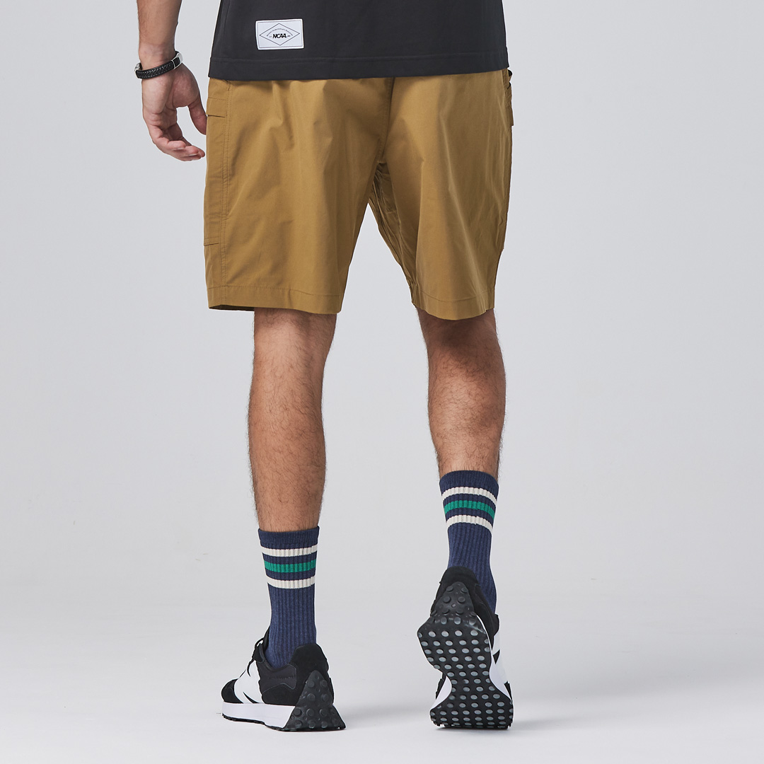 NCAA哈佛大學Harvard工裝短褲-卡