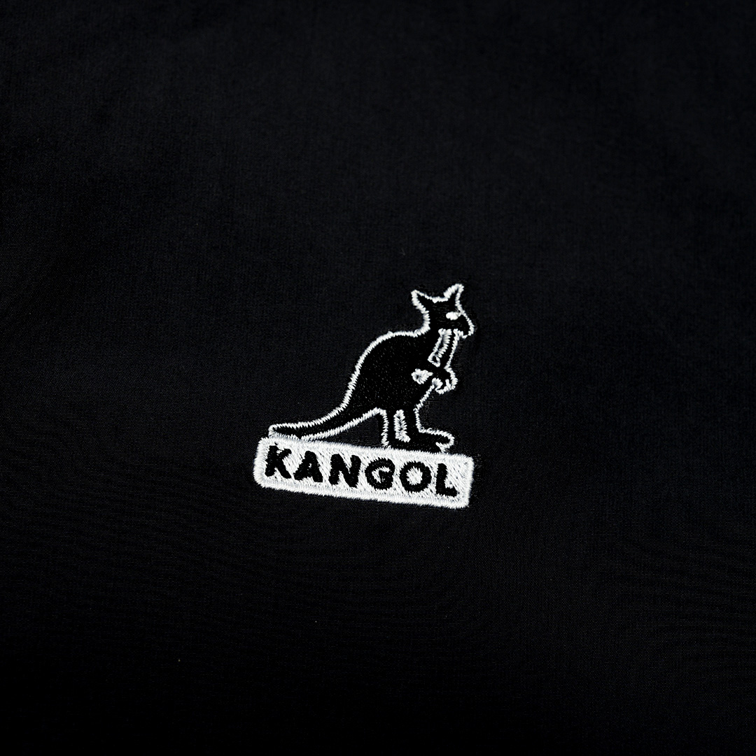 KANGOL袋鼠中性防潑水風衣外套