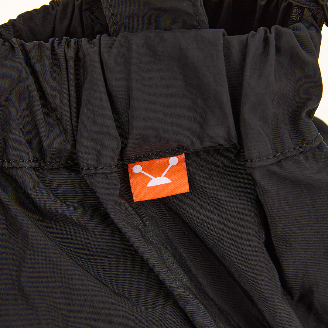 Angelia&Pets輕撥水水餃包-黑