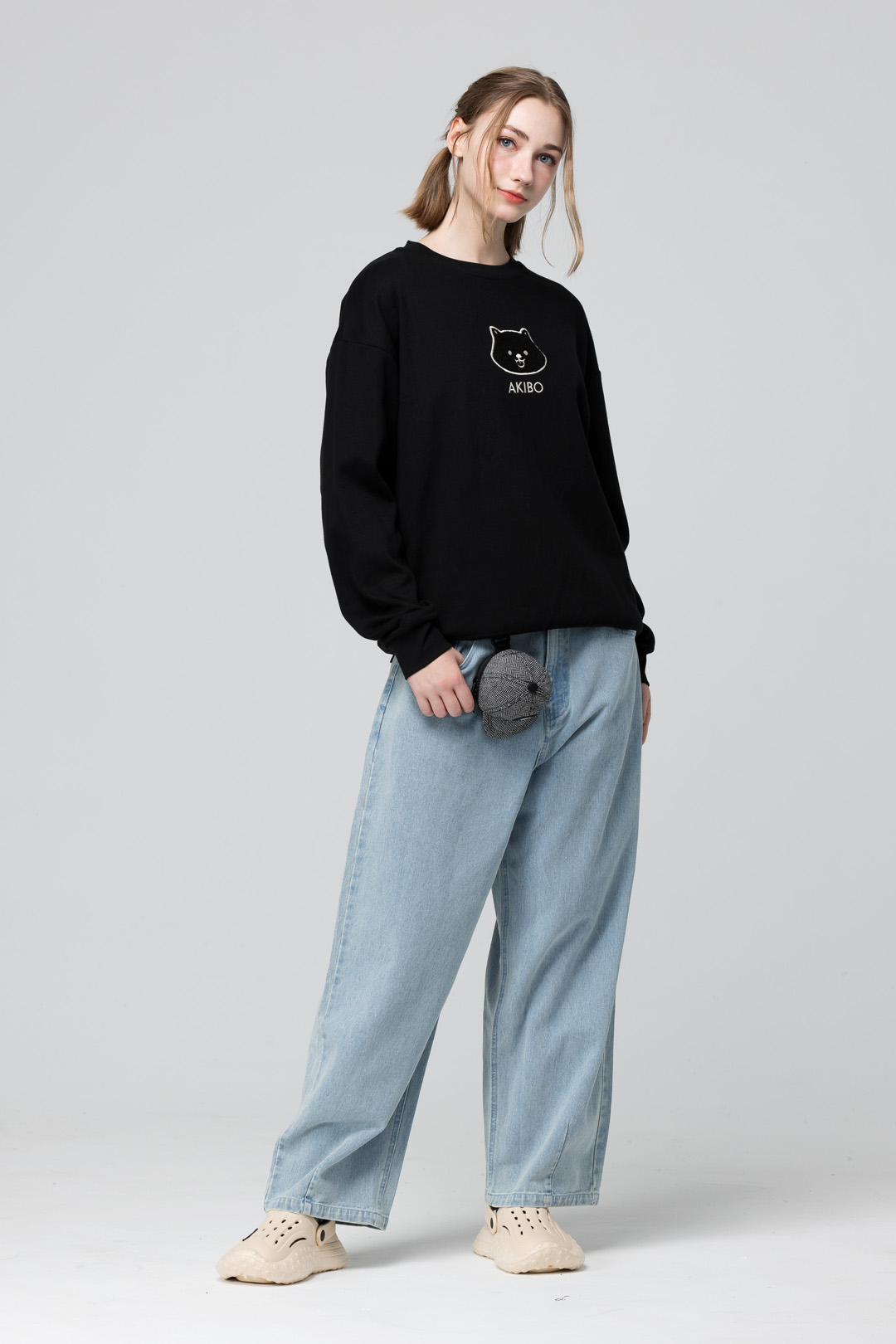 AKIBO戶外機能洞洞鞋-奶茶(中性款、雲朵感、輕量、兩穿、防水)