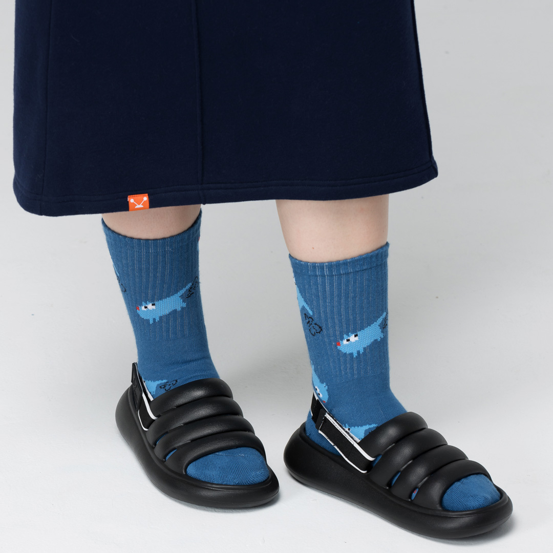 Angelia&Pets兩穿拖鞋-經典黑