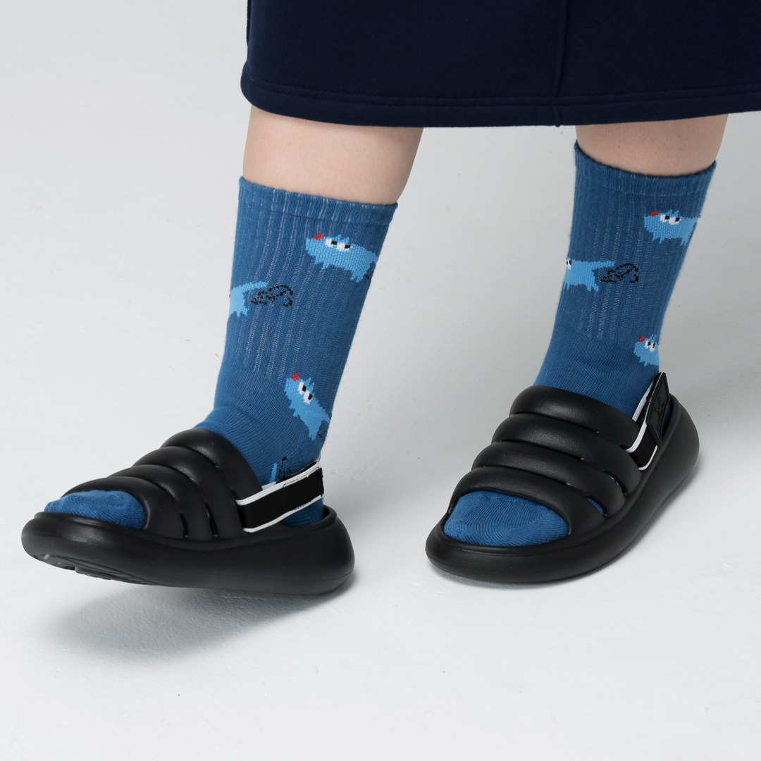 Angelia&Pets兩穿拖鞋-經典黑