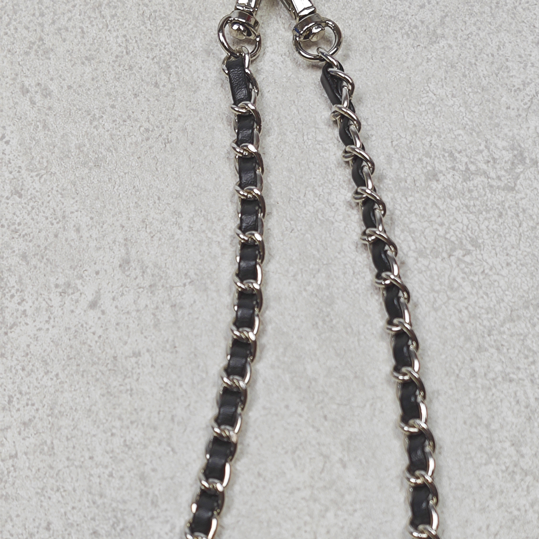 AKIBO魅力鍊條包包手機掛繩-經典黑