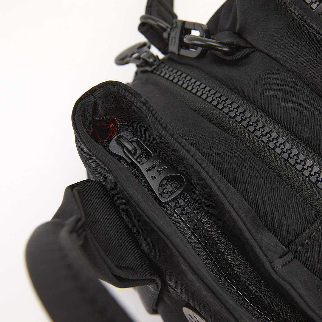 Angelia&Pets輕便側背包-黑