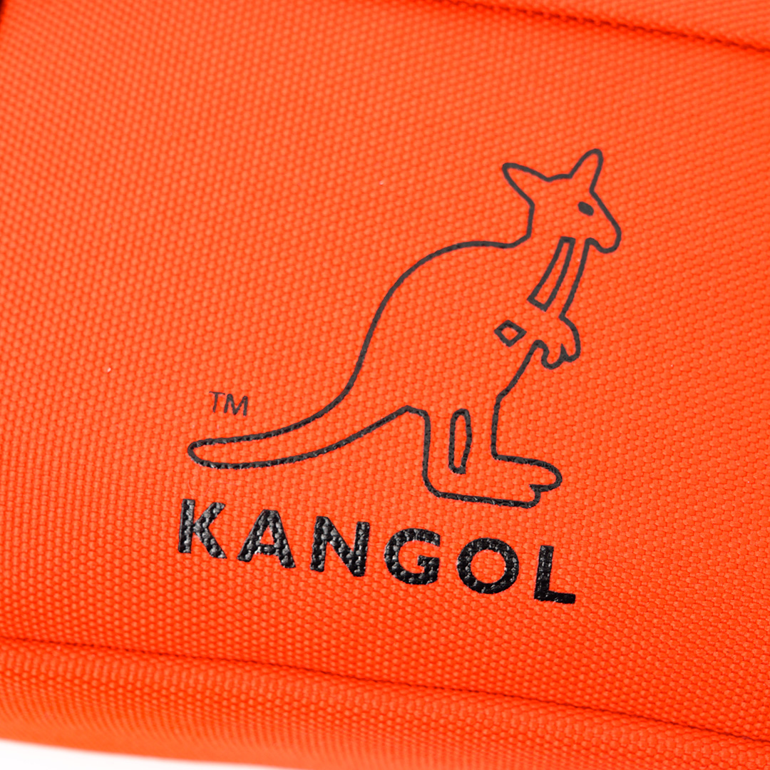 KANGOL袋鼠基本後背包-黑