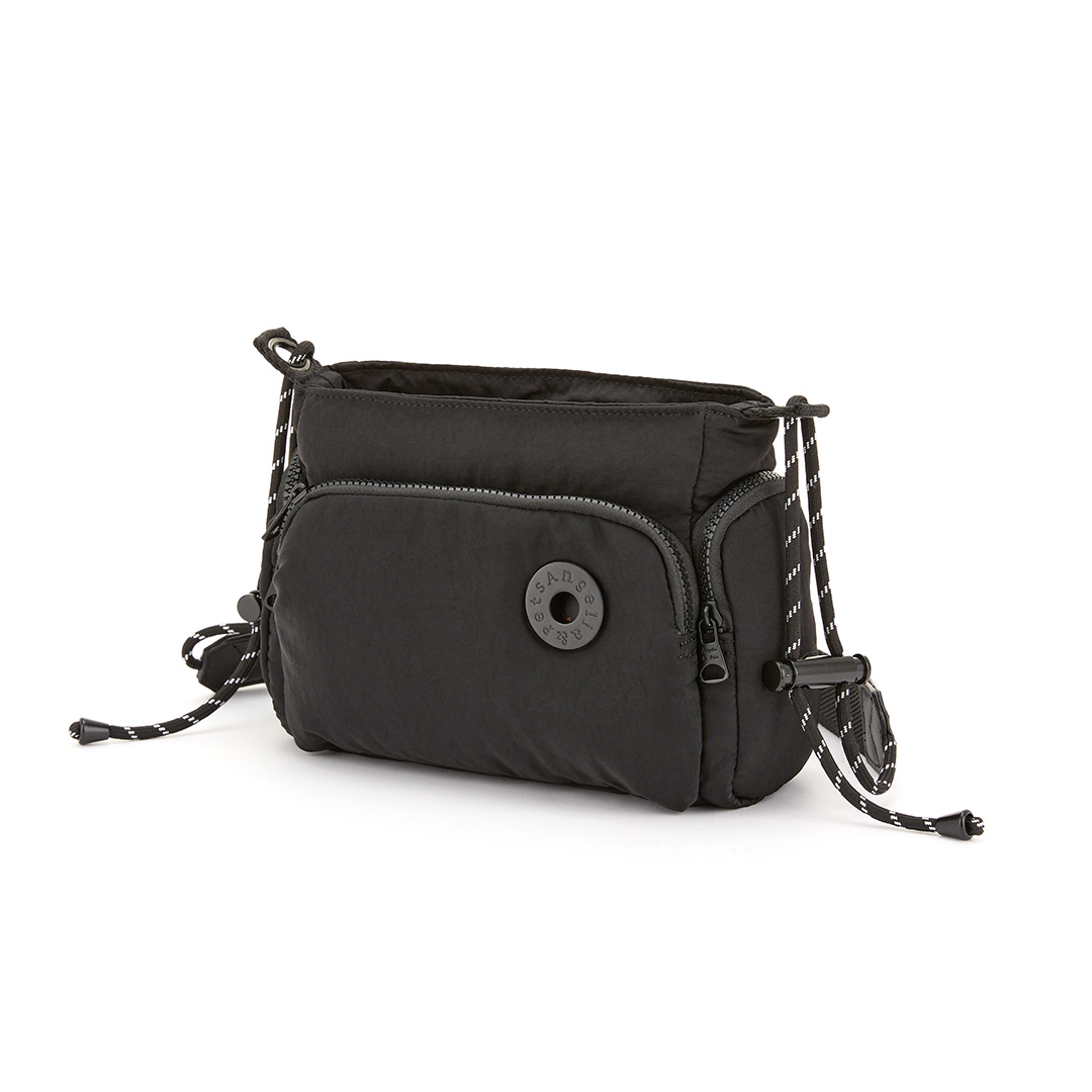 Angelia&Pets輕便斜肩包-黑