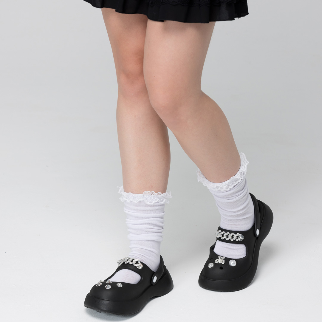 AKIBO龐克搖滾款洞洞鞋扣 (十件組),新品上架 AKIBO龐克搖滾款洞洞鞋扣 (十件組),新品上架