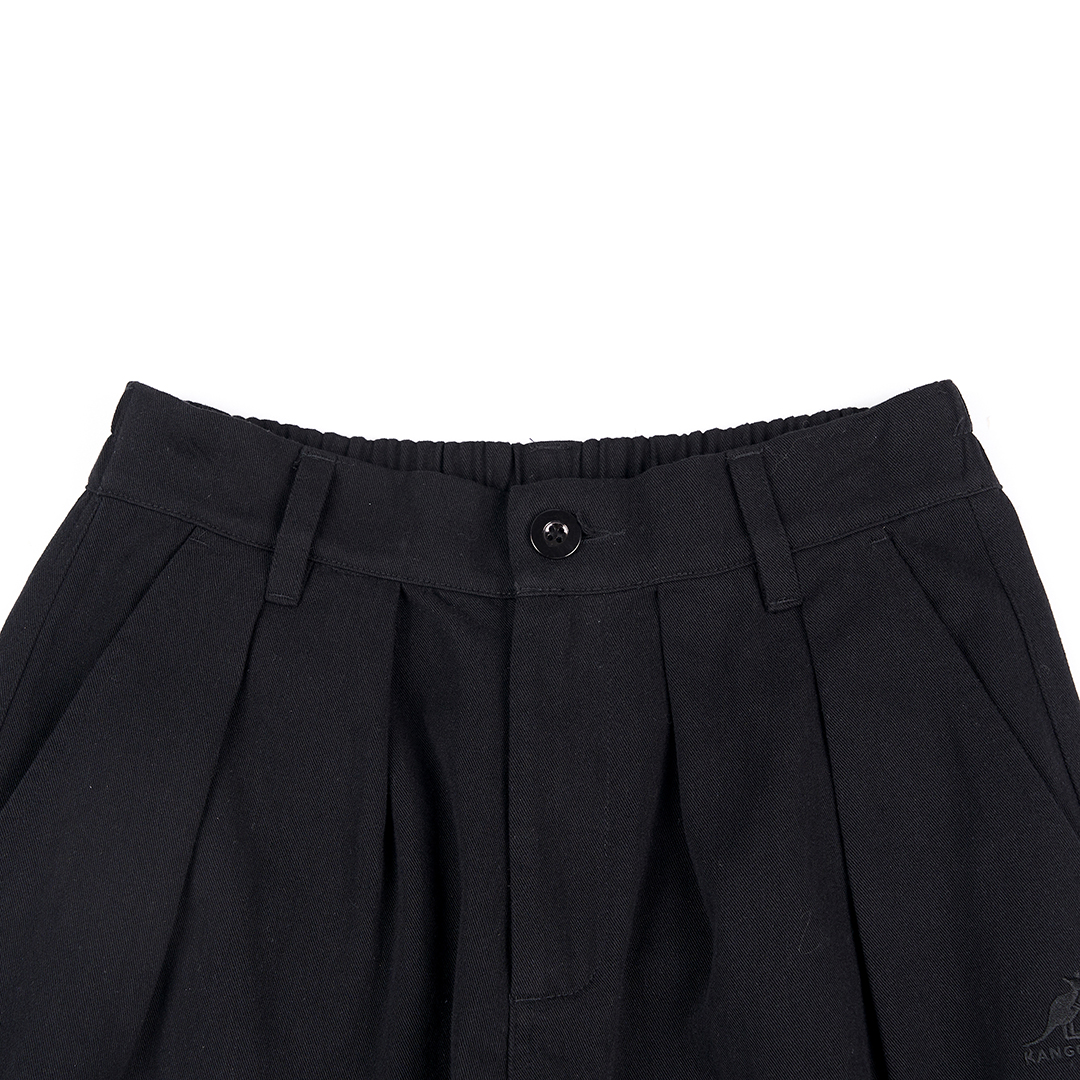 KANGOL中性休閒氣球褲-黑