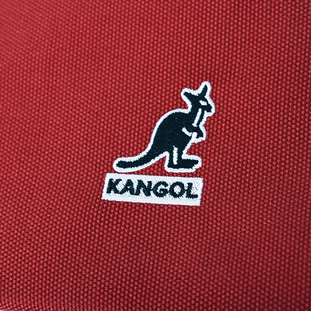 KANGOL袋鼠基本後背包-黑