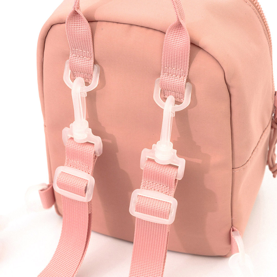 KANGOL袋鼠基本後背包-黑