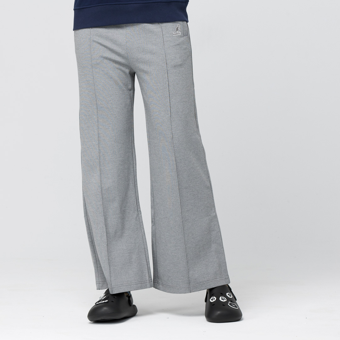 KANGOL袋鼠女款長褲-灰