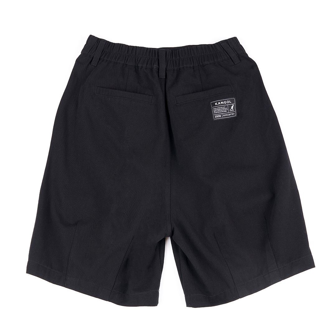 KANGOL中性休閒氣球褲-黑