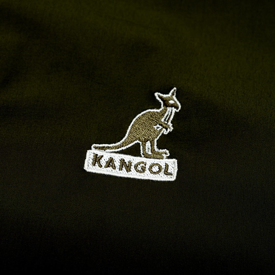 KANGOL袋鼠中性防潑水風衣外套