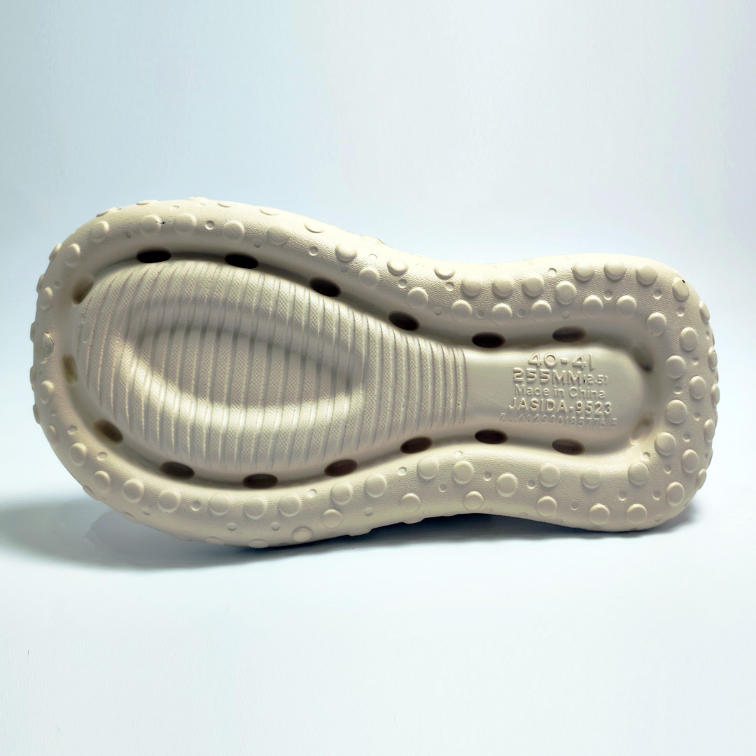 AKIBO戶外機能洞洞鞋-奶茶(中性款、雲朵感、輕量、兩穿、防水)