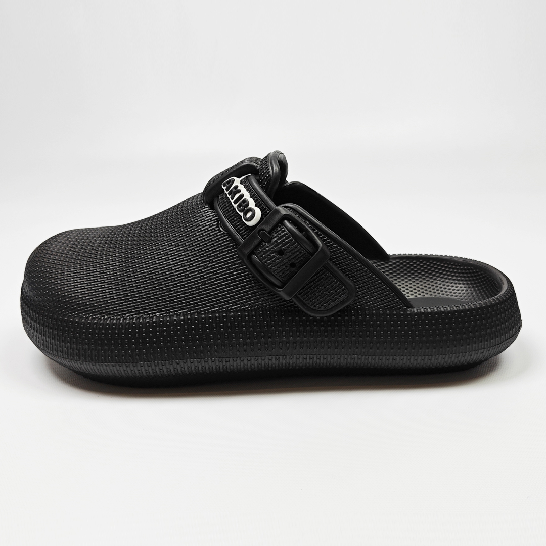 AKIBO潮流耐走勃肯鞋-經典黑(中性款、輕量、耐走、防水)