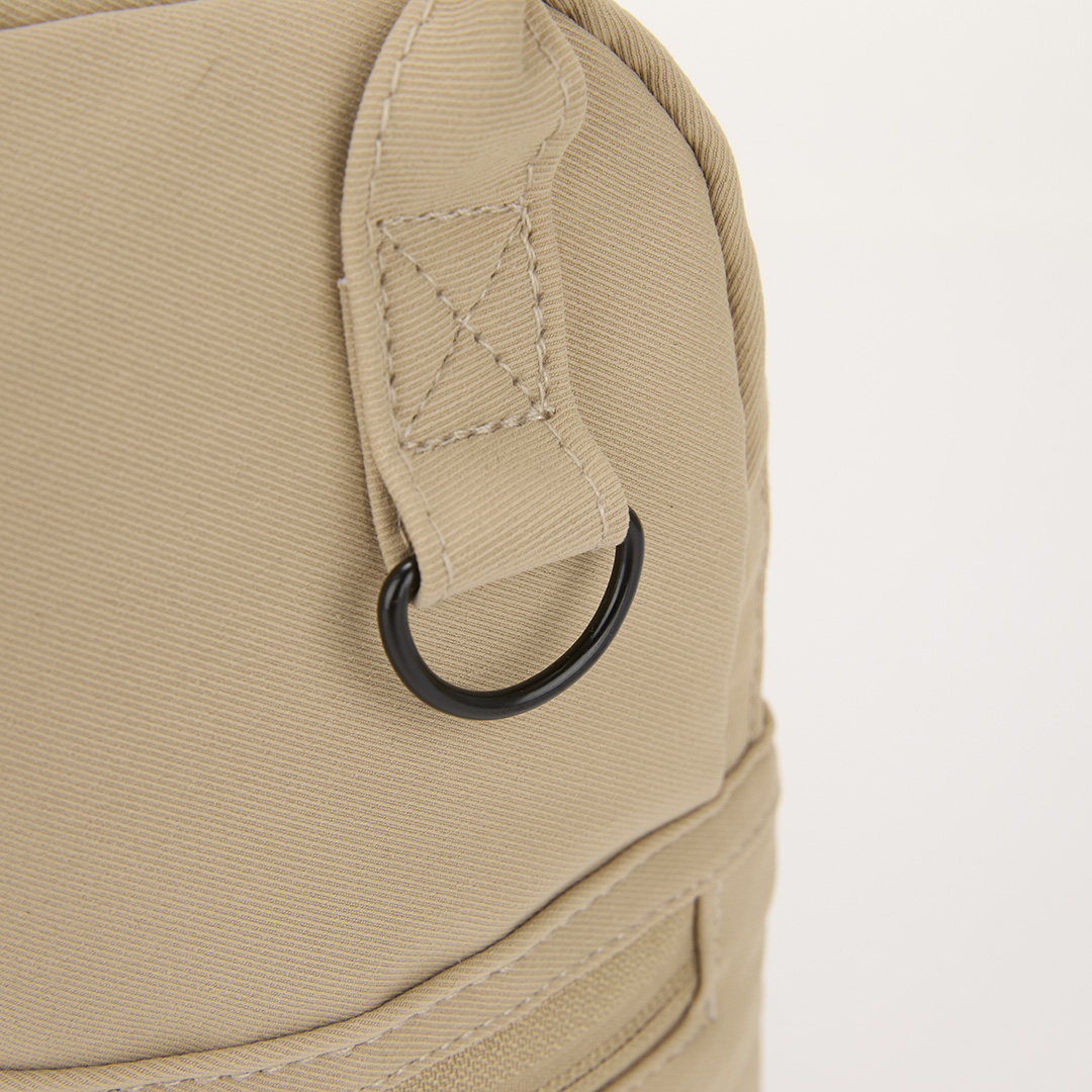 KANGOL袋鼠手提小兩用包-卡其