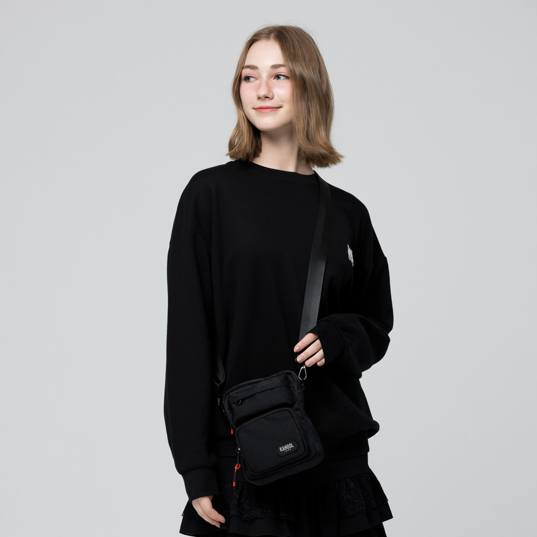 KANGOL袋鼠側背尼龍相機包