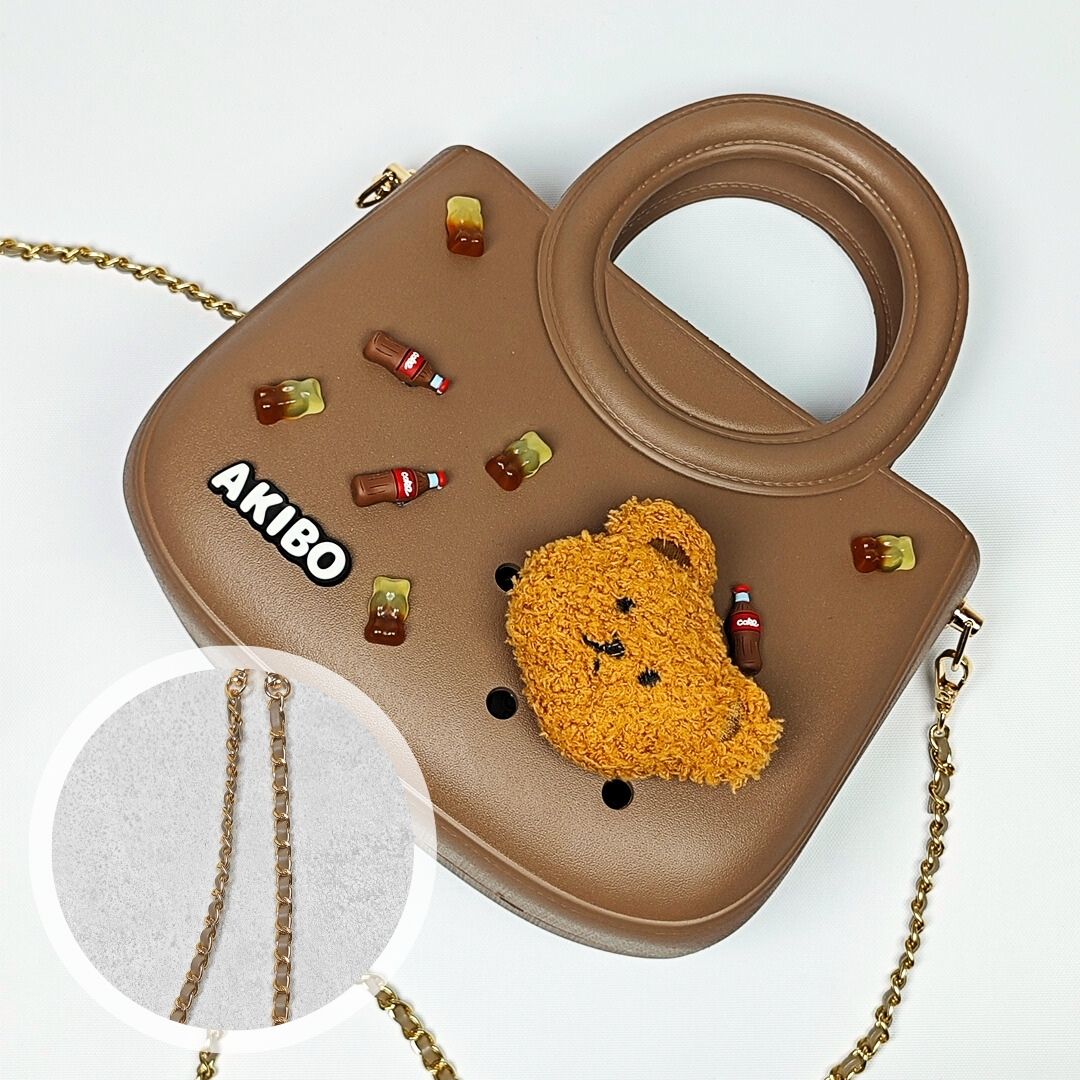 AKIBO創意點點洞洞包-奶茶(厚片土司包。中性款、輕量、防水)
