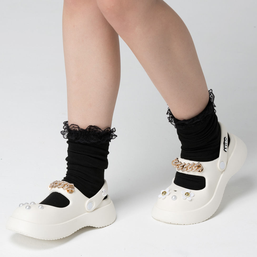 AKIBO貴氣珍珠款洞洞鞋扣 (十一件組) AKIBO貴氣珍珠款洞洞鞋扣 (十一件組)