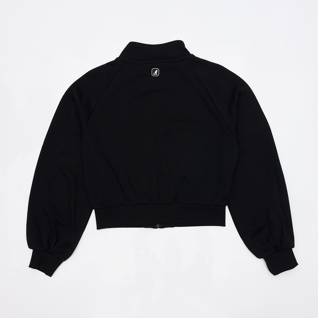 KANGOL袋鼠女款立領短外套