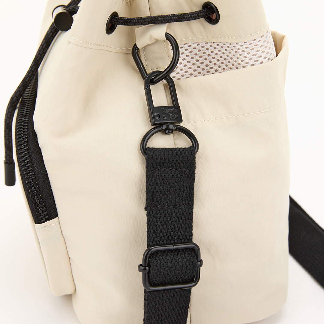 Angelia&Pets輕撥水束包-淺卡其