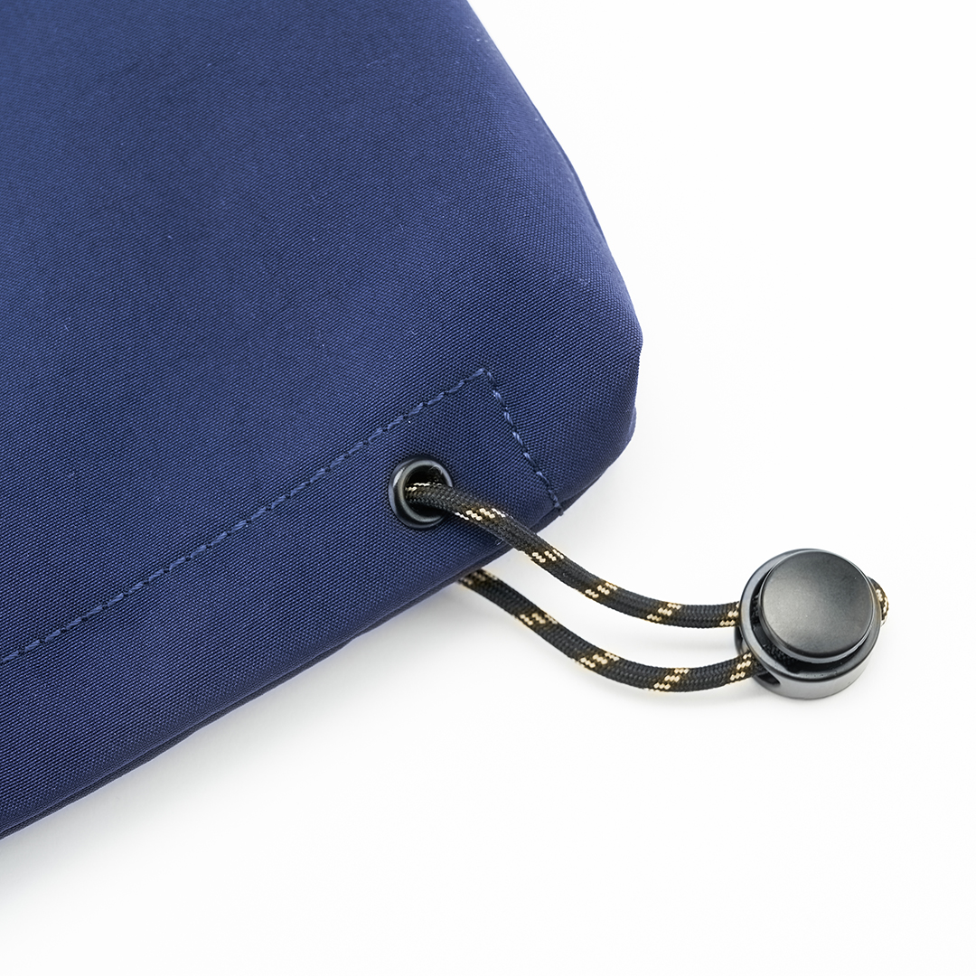 KANGOL水洗尼龍雲朵包-深藍