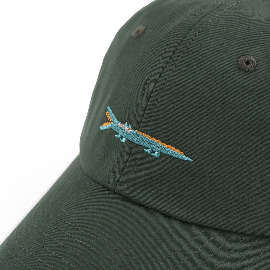 Angelia&Pets精緻刺繡動物老帽-綠