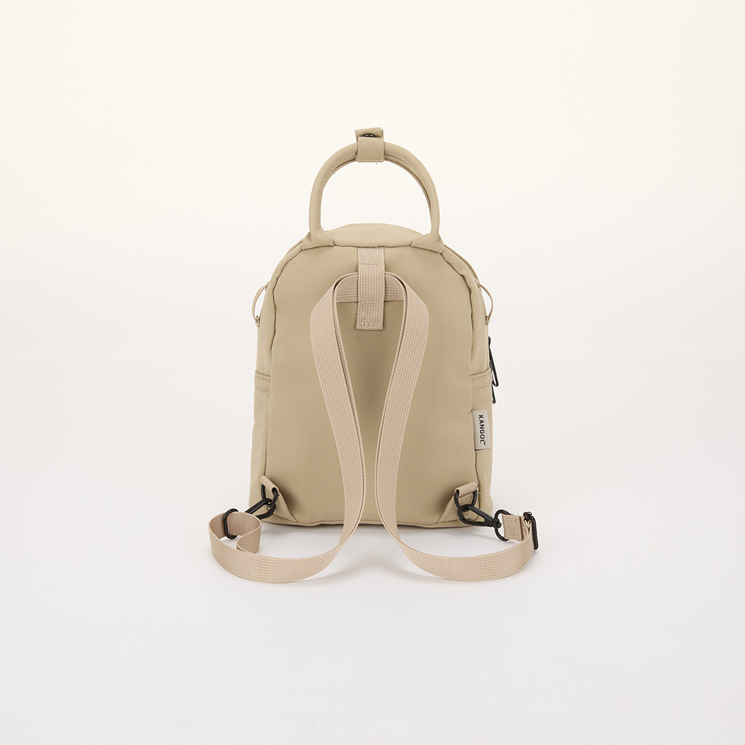 KANGOL袋鼠手提小兩用包-卡其